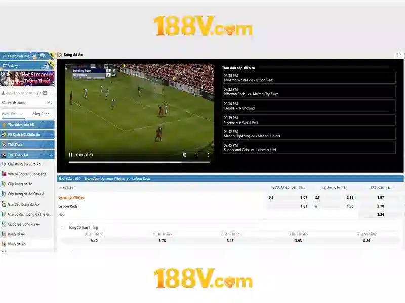 casino 188v: Trải nghiệm đỉnh cao và giá trị thương hiệu
